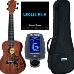Harley Benton Kahuna-C Flower Bundle