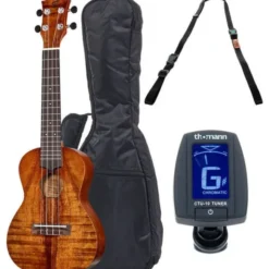 Harley Benton Koa Kahuna Scout Ukulele Set