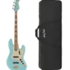 Harley Benton MV-4JB Daphne Blue w/Case