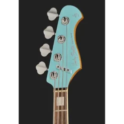 Harley Benton MV-4JB Daphne Blue w/Case
