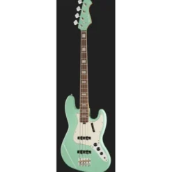Harley Benton MV-4JB Seafoam Green w/Case