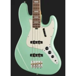 Harley Benton MV-4JB Seafoam Green w/Case