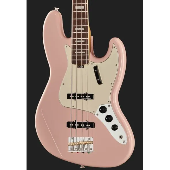Harley Benton MV-4JB Shell Pink w/Case