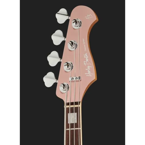 Harley Benton MV-4JB Shell Pink w/Case