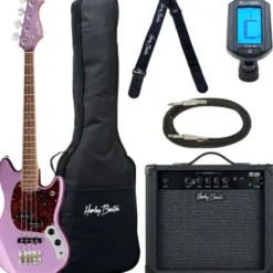 Harley Benton MV-4MSB Burgundy Mist Set