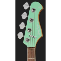 Harley Benton MV-4MSB Seafoam Green w/Case