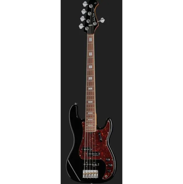 Harley Benton MV-5PJ Black Set