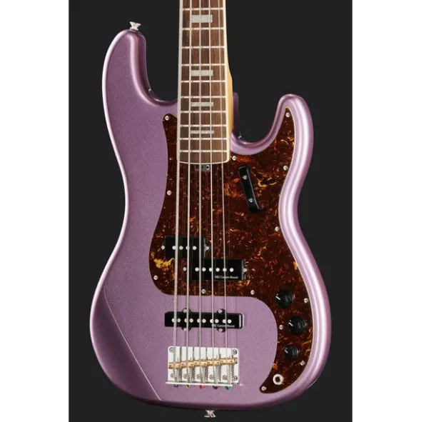 Harley Benton MV-5PJ Burgundy Mist Set