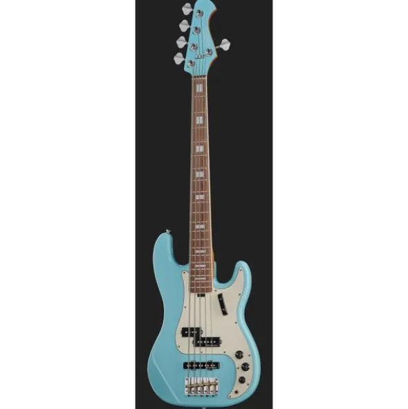 Harley Benton MV-5PJ Daphne Blue w/Case