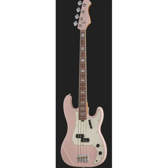Harley Benton MV-4P Shell Pink Set