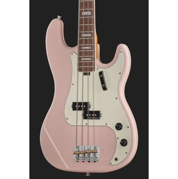 Harley Benton MV-4P Shell Pink w/Case