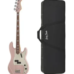 Harley Benton MV-4P Shell Pink w/Case