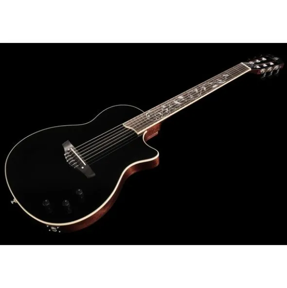 Harley Benton Nashville Nylon Plus BK w/Bag