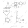 Harley Benton Parts Bass Tuners Set Gold