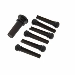 Harley Benton Parts Bridgepin Set Ebony