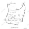 Harley Benton Parts-JB Pearl White Pickguard
