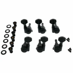 Harley Benton Parts Locking Tuners 3R/3L BK