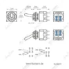 Harley Benton Parts On-On Mini Switch S/W