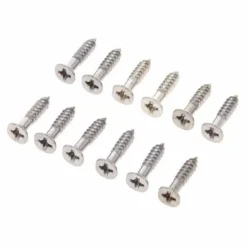 Harley Benton Parts Pickguard Screws Chrome