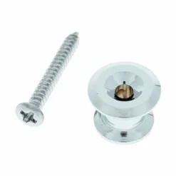 Harley Benton Parts Strap Button Chrom