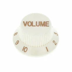 Harley Benton Parts Volume Poti Knob White