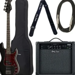 Harley Benton PJ-4 SBK Deluxe Series Bundle