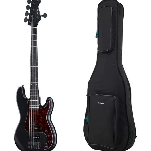 Harley Benton PJ-5 SBK Deluxe Series w/Bag