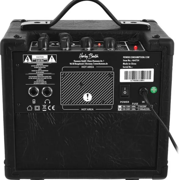 Harley Benton RG-Junior BK JamPack Bundle