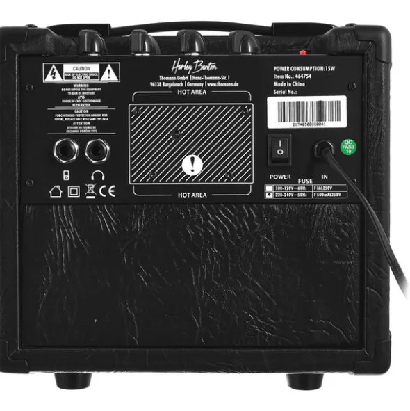 Harley Benton RG-Junior BK JamPack Bundle