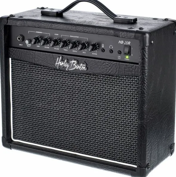 Harley Benton SC-200 BK Student Serie Bundle