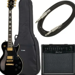 Harley Benton SC-500 BK Vintage Serie Bundle