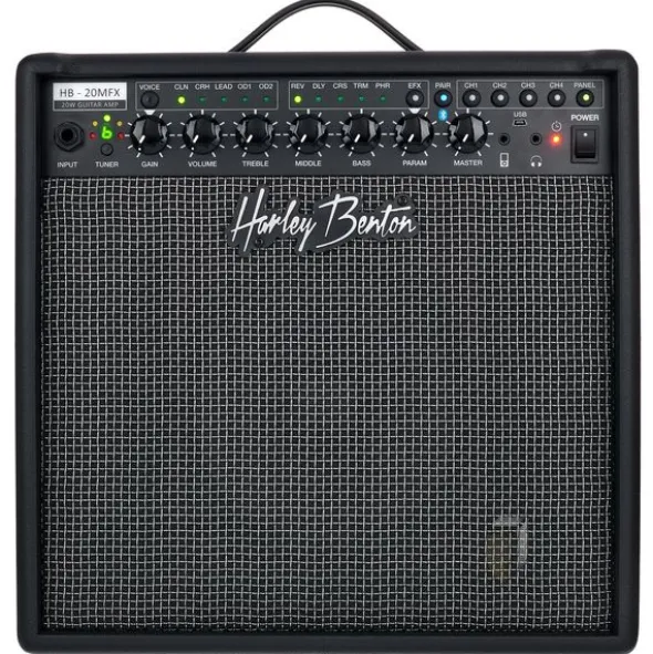Harley Benton SC-400 SBK Vintage Bundle