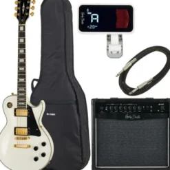 Harley Benton SC-500 WH Vintage Serie Bundle