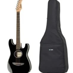 Harley Benton ST-Acoustic Black w/Bag