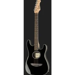 Harley Benton ST-Acoustic Black w/Bag