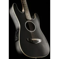 Harley Benton ST-Acoustic Black w/Bag
