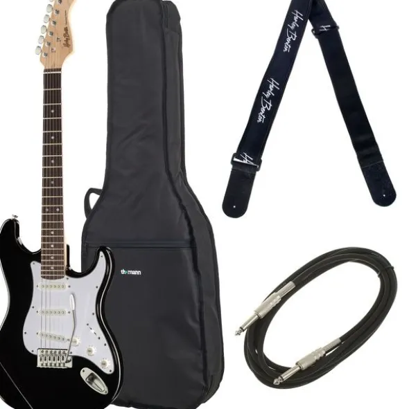 Harley Benton ST-20 BK St. Series Bundle