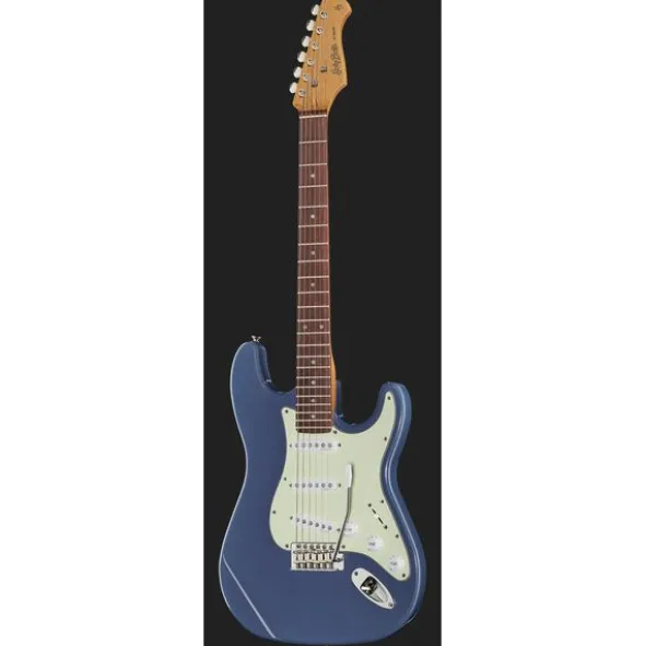 Harley Benton ST-62CC RW L. Pl. Blue Bundle