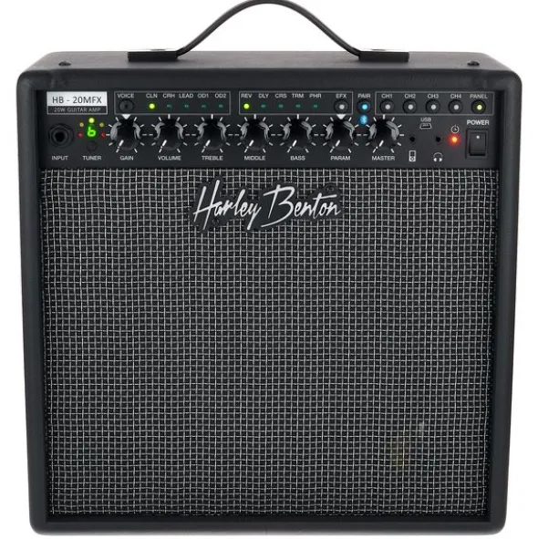 Harley Benton ST-62CC RW L. Pl. Blue Bundle