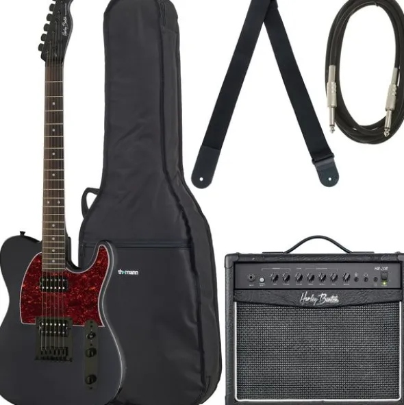 Harley Benton TE-20HH SBK Standard Bundle 2