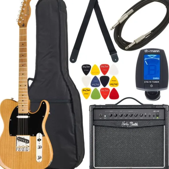 Harley Benton TE-52NA Vintage Bundle 1