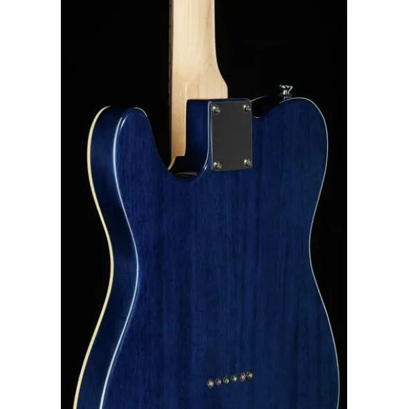 Harley Benton TE-90QM HH Trans Blue
