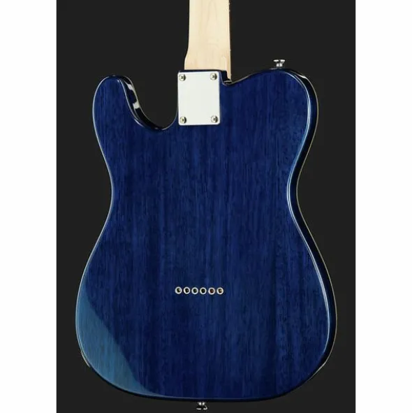 Harley Benton TE-90QM HH Trans Blue