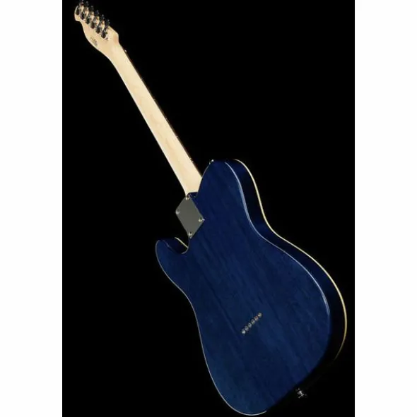 Harley Benton TE-90QM HH Trans Blue