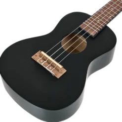 Harley Benton UK-12C Black Bundle