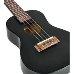 Harley Benton UK-12C Black Bundle