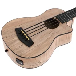 Harley Benton UkeBass Spalted Maple