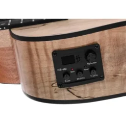 Harley Benton UkeBass Spalted Maple
