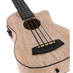 Harley Benton UkeBass Spalted Maple