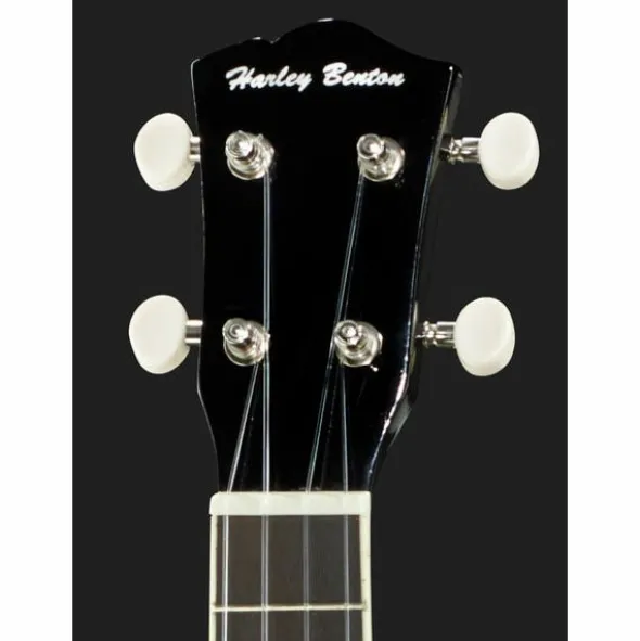 Harley Benton UK-L100E BK Soprano Ukulele
